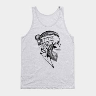 Warrior Skull Tank Top